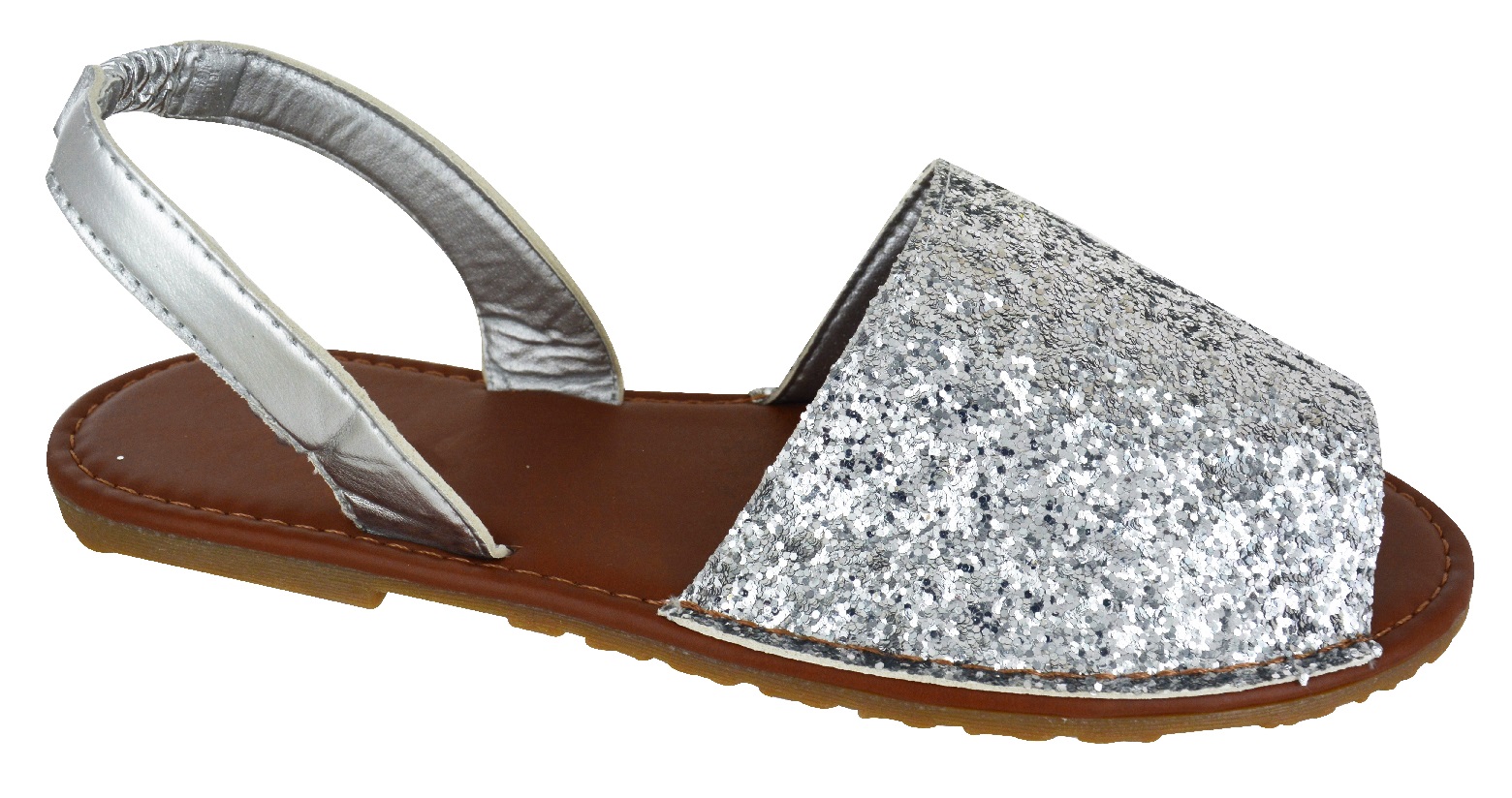 spanish glitter sandals